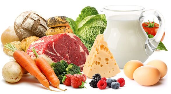 Nahrungsmittel für zervikale Osteochondrose
